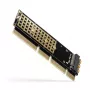 Axagon PCEM2-1U PCIe x16/x8/x4 - M.2 NVMe M-key lizdo adapteris 1U