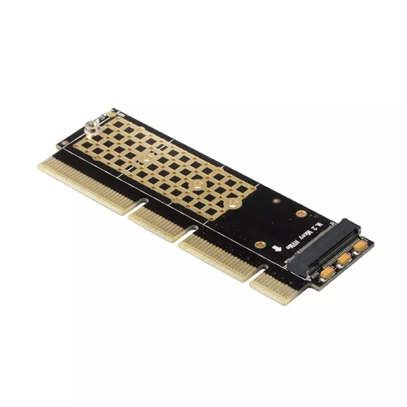Axagon PCEM2-1U PCIe x16/x8/x4 - M.2 NVMe M-key lizdo adapteris 1U