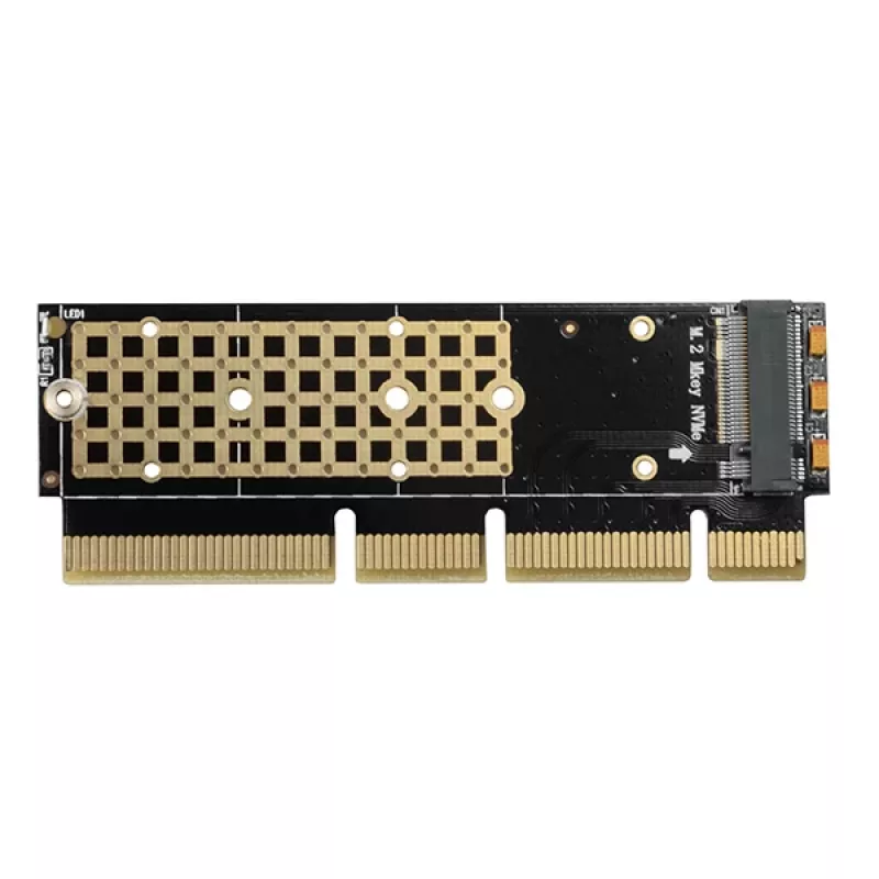 Axagon PCEM2-1U PCIe x16/x8/x4 - M.2 NVMe M-key lizdo adapteris 1U