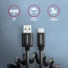USB kabelis Axagon BUCM-AM10TB USB 2.0 0,6 m USB C USB A juodas