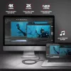 Axagon RVC-HI2MC USB-C -> HDMI 2.0a kabelis 1,8 m, 4K/60Hz HDR10