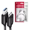 Axagon BUMM3-AM10AB SPEED Micro-B USB <> USB-A 3.2 Gen 1 laidas 1 m