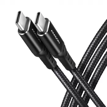 USB laidas Axagon BUCM-CM20AB 2m USB C juodas