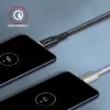 USB laidas Axagon BUCM-CM20AB 2m USB C juodas
