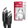 USB laidas Axagon BUCM-CM30AB USB 2.0 3 m USB C juodas