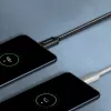 Axagon BUMM-AM10AB HQ laidas Micro USB <-> USB-A, 1m, USB 2.0, 2.4A, ALU, pynė, juoda
