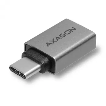 Axagon RUCM-AFA adapter USB-C (V) -> USB-A (M), USB 3.2 Gen 2, 3A, ALU