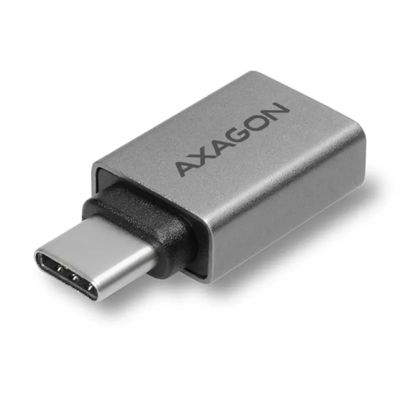 Axagon RUCM-AFA adapter USB-C (V) -> USB-A (M), USB 3.2 Gen 2, 3A, ALU