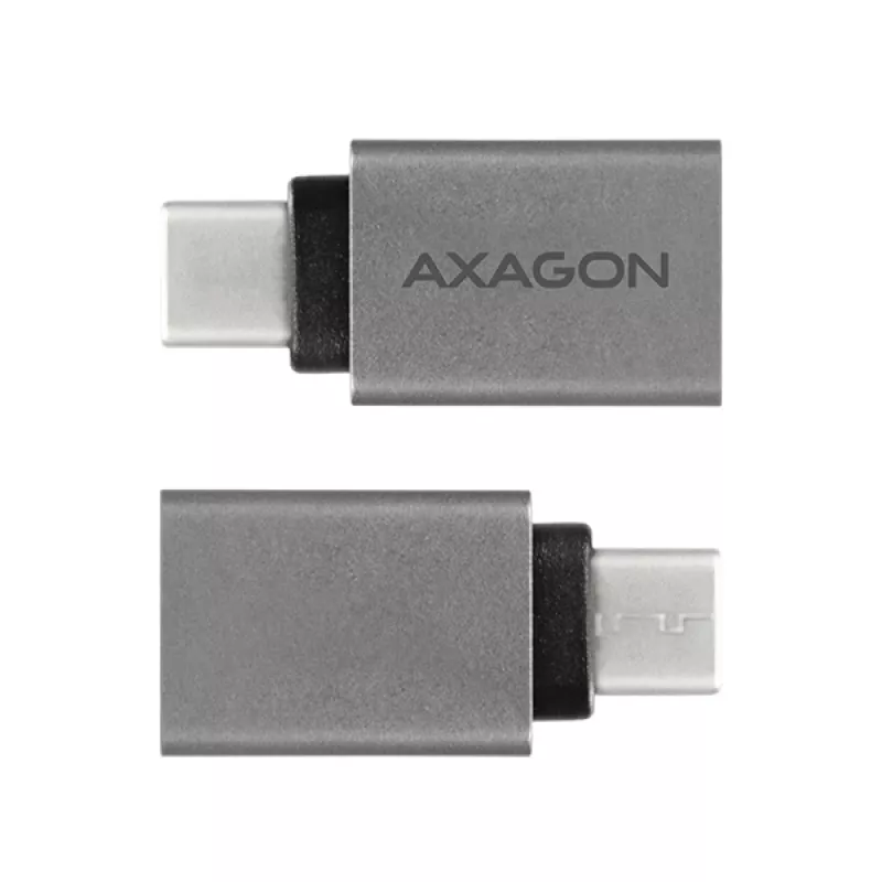 Axagon RUCM-AFA adapter USB-C (V) -> USB-A (M), USB 3.2 Gen 2, 3A, ALU