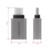 Axagon RUCM-AFA adapter USB-C (V) -> USB-A (M), USB 3.2 Gen 2, 3A, ALU