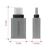 Axagon RUCM-AFA adapter USB-C (V) -> USB-A (M), USB 3.2 Gen 2, 3A, ALU