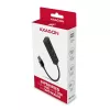 Axagon HMA-CR3A Metalinis USB 3.2 Gen 1 kelių prievadų centras su trimis USB prievadais ir kortelių skaitytuvu