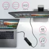 Axagon HMC-6H4A USB 3.2 Gen 1 centrinė stotelė, 4x USB-A, HDMI 4k/30Hz, PD 100W, 20 cm USB-C laidas