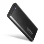 Axagon EEM2-SB2 Išorinis USB-C 3.2 Gen 2 metalinis dėklas M.2 NVMe ir SATA SSD diskams. Be varžtų