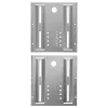 Axagon RHD-125S laikiklis 1x 2,5 colio HDD/SSD į 3,5 colio nišą, metalinis, pilkas