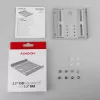 Axagon RHD-125S laikiklis 1x 2,5 colio HDD/SSD į 3,5 colio nišą, metalinis, pilkas