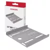 Axagon RHD-125S laikiklis 1x 2,5 colio HDD/SSD į 3,5 colio nišą, metalinis, pilkas