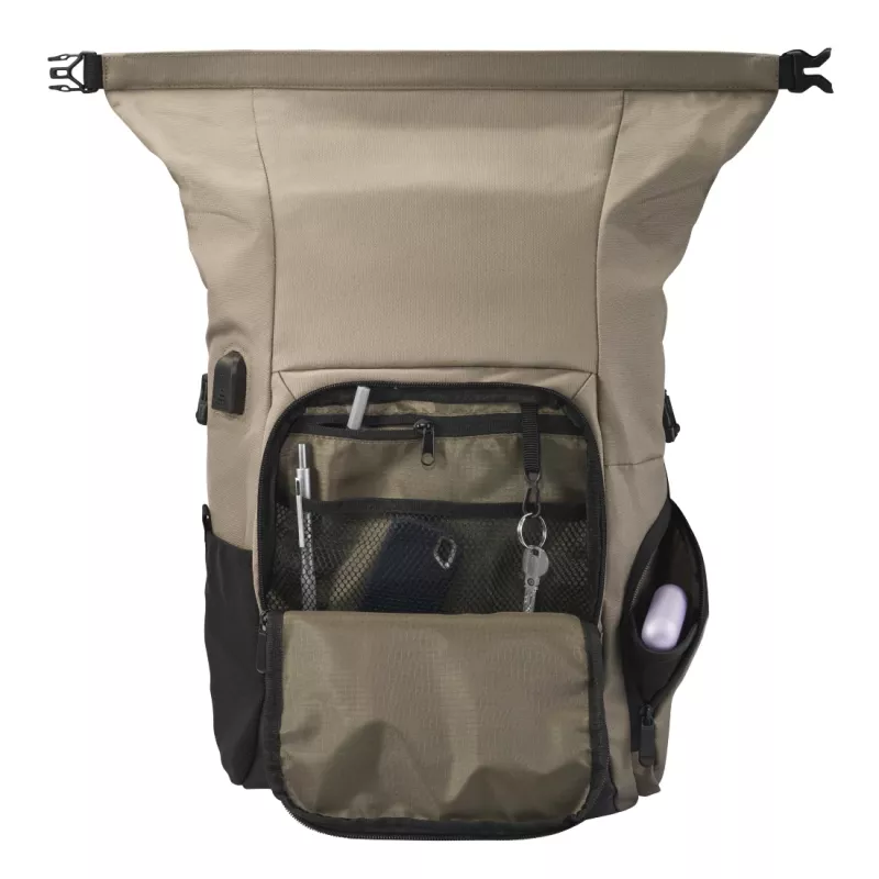 Hama Terra 39,6 cm (15,6 col.) kuprinė smėlio, juoda