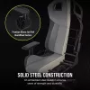 Universali žaidimų kėdė Corsair T3 RUSH 2023 su paminkštinta sėdyne, antracito pilka