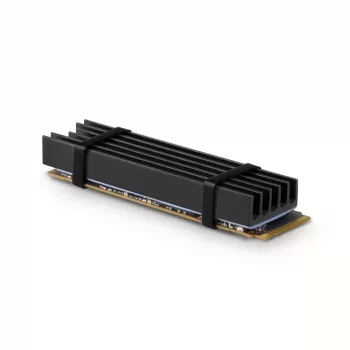 Axagon CLR-M2L10 Pasyvus aliumininis radiatorius visiems M.2 SSD, dydis 2280, aukštis 10 mm.