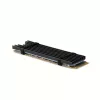Axagon CLR-M2L3 Passyvus aliumininis aušinimo radiatorius visiems M.2 SSD, dydis 2280, aukštis 3 mm