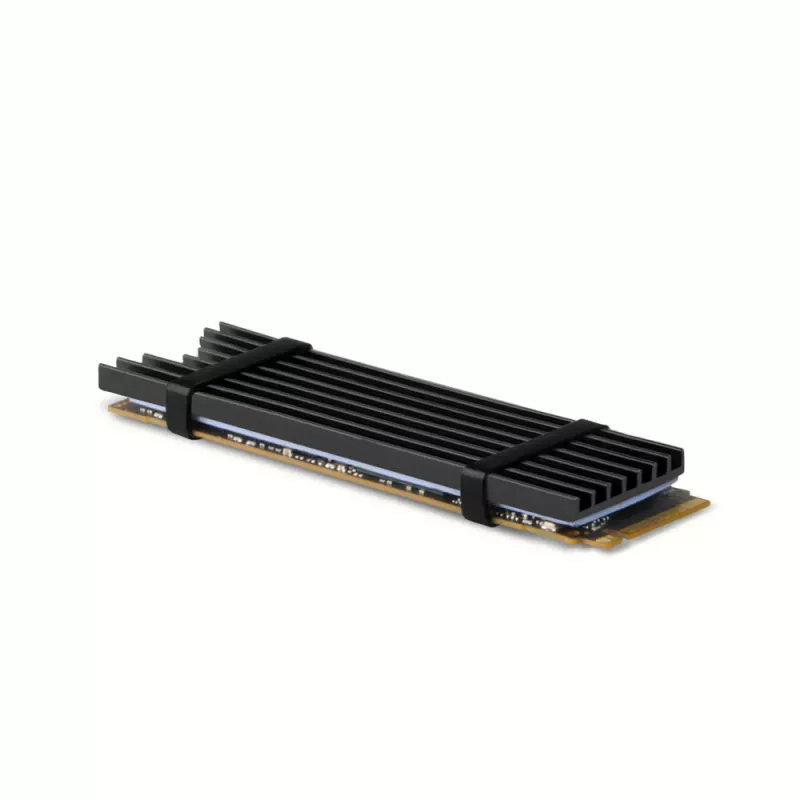 Axagon CLR-M2L3 Passyvus aliumininis aušinimo radiatorius visiems M.2 SSD, dydis 2280, aukštis 3 mm