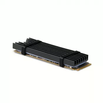Axagon CLR-M2L6 Pasyvus aliumininis aušintuvas visiems M.2 SSD, 2280, aukštis 6 mm