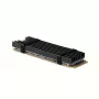 Axagon CLR-M2L6 Pasyvus aliumininis aušintuvas visiems M.2 SSD, 2280, aukštis 6 mm