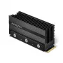 Axagon CLR-M2XL pasyvus aliuminio radiatorius vienpusiams ir dvipusiams M.2 SSD diskams, dydis 2280, aukštis 36 mm