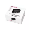 Axagon CLR-M2XL pasyvus aliuminio radiatorius vienpusiams ir dvipusiams M.2 SSD diskams, dydis 2280, aukštis 36 mm
