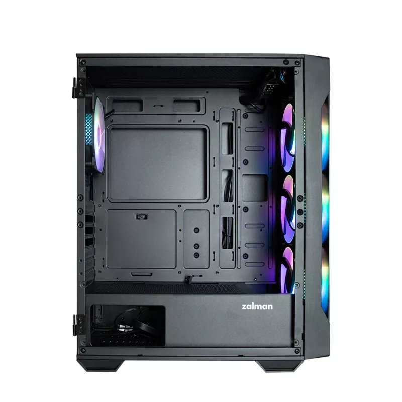 Kompiuterio korpusas Zalman I3 NEO TG BLACK Midi Tower