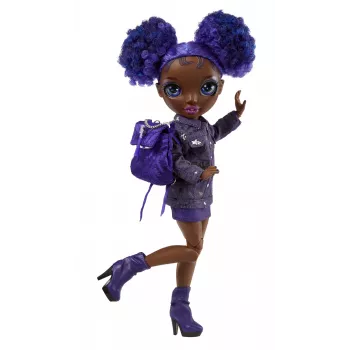 Rainbow High Junior High Doll Series 2- Krystal, mados lėlė, moteriška, 6 m., berniukui/mergaitei, 230 mm, įvairiaspalvė