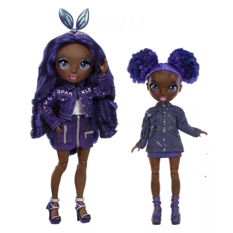 Rainbow High Junior High Doll Series 2- Krystal, mados lėlė, moteriška, 6 m., berniukui/mergaitei, 230 mm, įvairiaspalvė