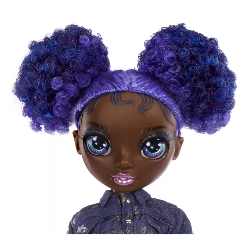 Rainbow High Junior High Doll Series 2- Krystal, mados lėlė, moteriška, 6 m., berniukui/mergaitei, 230 mm, įvairiaspalvė