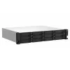 QNAP TS-1264U-RP NAS stelažinis (2U) Intel® Celeron® 8 GB DDR4 0 TB QNAP QTS Aliuminis, Juoda