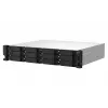 QNAP TS-1264U-RP NAS stelažinis (2U) Intel® Celeron® 8 GB DDR4 0 TB QNAP QTS Aliuminis, Juoda