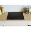 Candy CTP6SC4/E1 Juoda įmontuojama 59 cm zoninė indukcinė kaitlentė su 4 zonomis ir įmontuotu gartraukiu