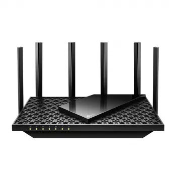TP-Link Archer AX5400 Multi-Gigabit WiFi 6 maršrutizatorius, Wi-Fi 6 (802.11ax), Dviejų juostų (2,4 GHz / 5 GHz), Ethernet LAN, Juodas, Stalinis / ant stiebo maršrutizatorius