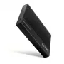 Išorinis HDD/SSD dėklas Axagon EE25-GTR USB-C 3.2 Gen 2 Juodas 2,5 colio