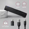 Išorinis HDD/SSD dėklas Axagon EE25-GTR USB-C 3.2 Gen 2 Juodas 2,5 colio