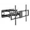 Stalinis monitoriaus laikiklis Gembird MA-D3-01, 1 svirties stalinis laikiklis, VESA 75x75–100x100, iki 7 kg, 17–27 colių ekranams, juodas