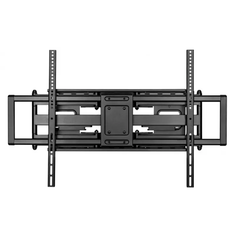 Stalinis monitoriaus laikiklis Gembird MA-D3-01, 1 svirties stalinis laikiklis, VESA 75x75–100x100, iki 7 kg, 17–27 colių ekranams, juodas
