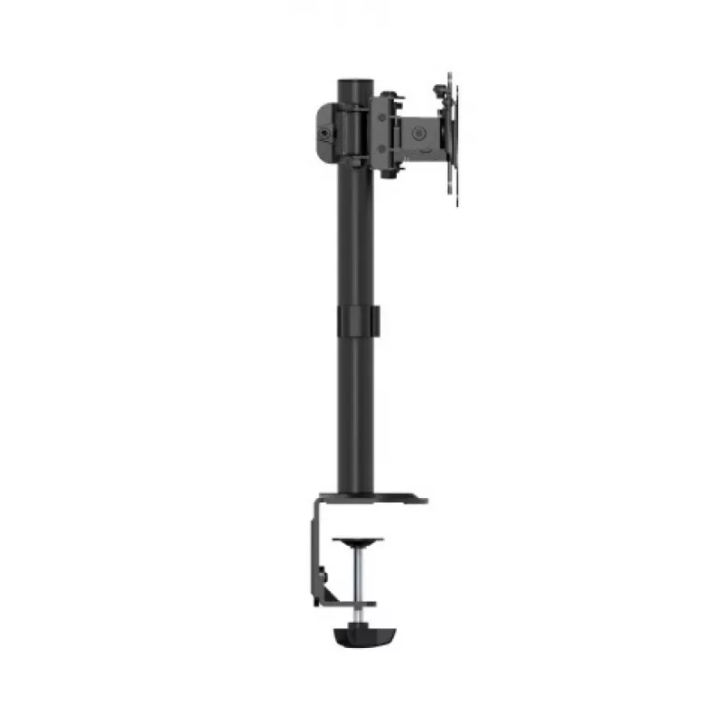 Stalinis monitoriaus laikiklis Gembird MA-D3-01, 1 svirties stalinis laikiklis, VESA 75x75–100x100, iki 7 kg, 17–27 colių ekranams, juodas