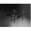 Stalinis monitoriaus laikiklis Gembird MA-D3-01, 1 svirties stalinis laikiklis, VESA 75x75–100x100, iki 7 kg, 17–27 colių ekranams, juodas