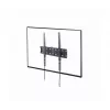 TV laikiklis Gembird WM-55F-02 juodas, 32–55 colių ekranams, maks. apkrova 40 kg, VESA 200x200–400x400, plonas 2,5 cm
