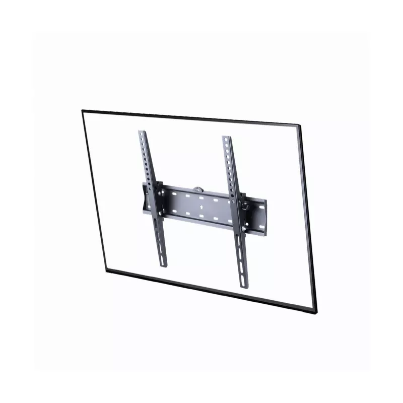 TV laikiklis Gembird WM-55T-02 32–55 colių ekranams, pakreipimas -12° iki 12°, VESA 200x200–400x400, 40 kg, juodas