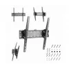 TV laikiklis Gembird WM-55T-02 32–55 colių ekranams, pakreipimas -12° iki 12°, VESA 200x200–400x400, 40 kg, juodas