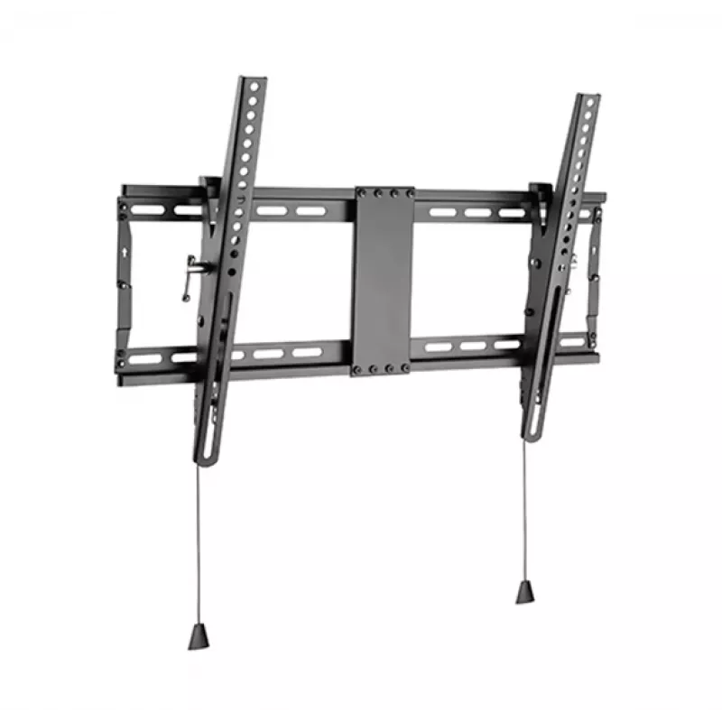 Sieninis TV laikiklis GEMBIRD WM-80T-01 37–80 colių ekranams, plienas, pakreipimas -12°/+3°, VESA 200x200–600x400, 70 kg