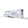 Sieninis televizoriaus laikiklis Gembird WM-90F-01 43–90 colių ekranams, maks. VESA 800x400, 70 kg keliamoji galia, juodas