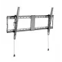 TV sieninis laikiklis Gembird WM-90T-01 43–90 colių ekranams, VESA 200x200–800x400, pakreipimas -12°–3°, 70 kg talpa, juodas